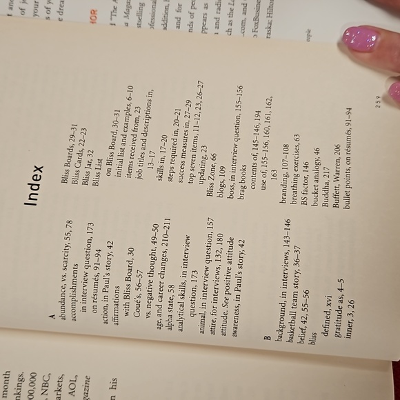 The Bliss List by J.P. Hansen Finding your passion marketing self help gift New - Picture 14 of 14